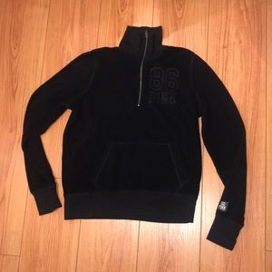 PINK - Fuzzy Quarter Zip